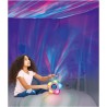 VTech KidiMagic Galaxy Light, Radiosveglia 9 in 1, Proiettore Bambini Aurora Boreale, Fiore Luminoso con Sensore di Movimento, 