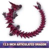 CrystaLynx Dragons, statuetta giocattolo articolata da 31,8 cm con scatola cieca, da collezione, decorazione per casa, ufficio 