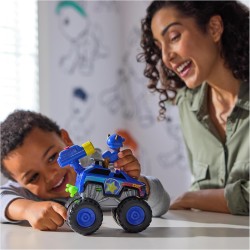 Paw Patrol: Rescue Wheels, Auto di Pattuglia di Chase, Veicolo Giocattolo con Lanciamissili e Personaggio Collezionabile, Gioca