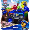Paw Patrol: Rescue Wheels, Auto di Pattuglia di Chase, Veicolo Giocattolo con Lanciamissili e Personaggio Collezionabile, Gioca