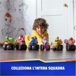 Paw Patrol: Rescue Wheels, Auto di Pattuglia di Chase, Veicolo Giocattolo con Lanciamissili e Personaggio Collezionabile, Gioca