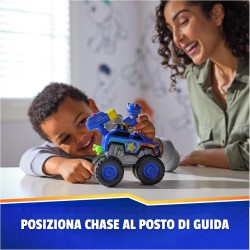 Paw Patrol: Rescue Wheels, Auto di Pattuglia di Chase, Veicolo Giocattolo con Lanciamissili e Personaggio Collezionabile, Gioca