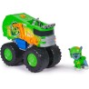 Paw Patrol: Rescue Wheels, Camion per la Raccolta differenziata di Rocky, Veicolo Giocattolo con lanciamissili e Action Figure 
