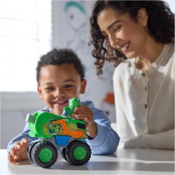 Paw Patrol: Rescue Wheels, Camion per la Raccolta differenziata di Rocky, Veicolo Giocattolo con lanciamissili e Action Figure 