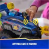 PAW Patrol: Rescue Wheels Chase Deluxe, Veicolo Giocattolo con Propulsore, Argano Motorizzato, Luci e Suoni, Giocattoli per Bam