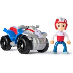 Paw Patrol, quad di Ryder 2025, veicolo giocattolo con action figure da collezione, giocattoli orientati alla sostenibilità per