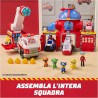 Paw Patrol Fire Rescue: Veicolo Antincendio di Chase con Personaggio, Lanciamissili e Camion Giocattolo, Giocattoli per Bambini