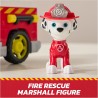 Paw Patrol Fire Rescue: Camion dei Pompieri di Marshall con Action Figure, lanciamissili e Camion Giocattolo, Giocattoli per Ba