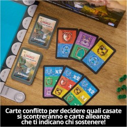 Spin Master Games, Editrice Giochi, RisiKo! Alleanze Segrete, Giochi in Scatola, Giochi di Strategia, 10+ Anni, 3-6 Giocatori
