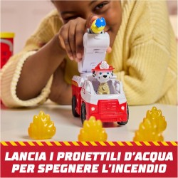 Paw Patrol Fire Rescue, Stazione dei Pompieri, con Personaggio Marshall, Camion dei Pompieri, Luci e Suoni e Lanciatore, Giocat