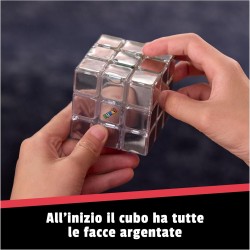 Rubik s Cubo, Cubo Pulse Originale con Luci Lampeggianti per una Sfida Contro il Tempo, Antistress e Rompicapo per Adulti e Bam