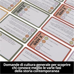 Spin Master Games, Mind The Gap, Il Quiz Intergenerazionale, Domande dalla Gen Alpha ai Boomer, Quiz con 2.000 Domande, Giochi 