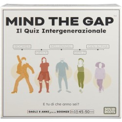 Spin Master Games, Mind The Gap, Il Quiz Intergenerazionale, Domande dalla Gen Alpha ai Boomer, Quiz con 2.000 Domande, Giochi 