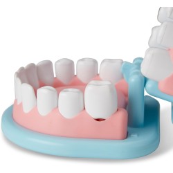 Melissa & Doug Set Per Piccoli Dentisti - Gioco Dentista con Attrezzi, Valigetta Medico, Giocattolo Educativo, Giochi di Imitaz