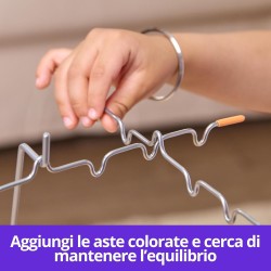 Melissa & Doug Suspend – Gioco di Equilibrio in Metallo per Tutta la Famiglia