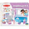 Melissa & Doug Set Per il Trucco - Trucchi Bambina, Make Up Giocattolo, Specchio, Pennelli, Cipria e Accessori, Gioco di Imitaz