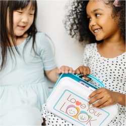 Melissa & Doug Set Per il Trucco - Trucchi Bambina, Make Up Giocattolo, Specchio, Pennelli, Cipria e Accessori, Gioco di Imitaz