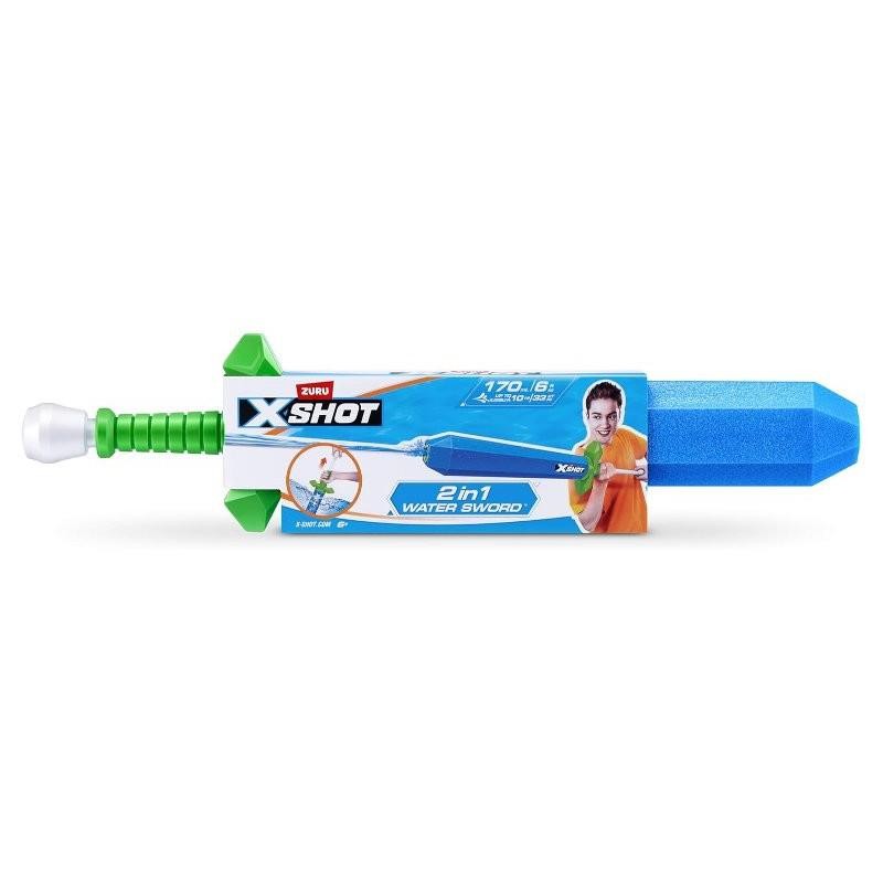 Zuru - X-Shot Spada spara acqua 2 in 1