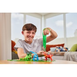 Zuru - ROBO ALIVE Dino DNA, Spina dorsale con elica del DNA illuminata (T-Rex), colori assortiti, 1 pezzo