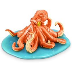 Zuru - ROBO ALIVE Deep Sea Monster Surprise, scatola da scoprire e animale elettronico giocattolo per bambini (octopus)