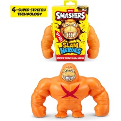 Zuru - Smashers SLAM Heroes, gorilla giocattolo allungabile per bambini, modelli assortiti, 1 pezzo