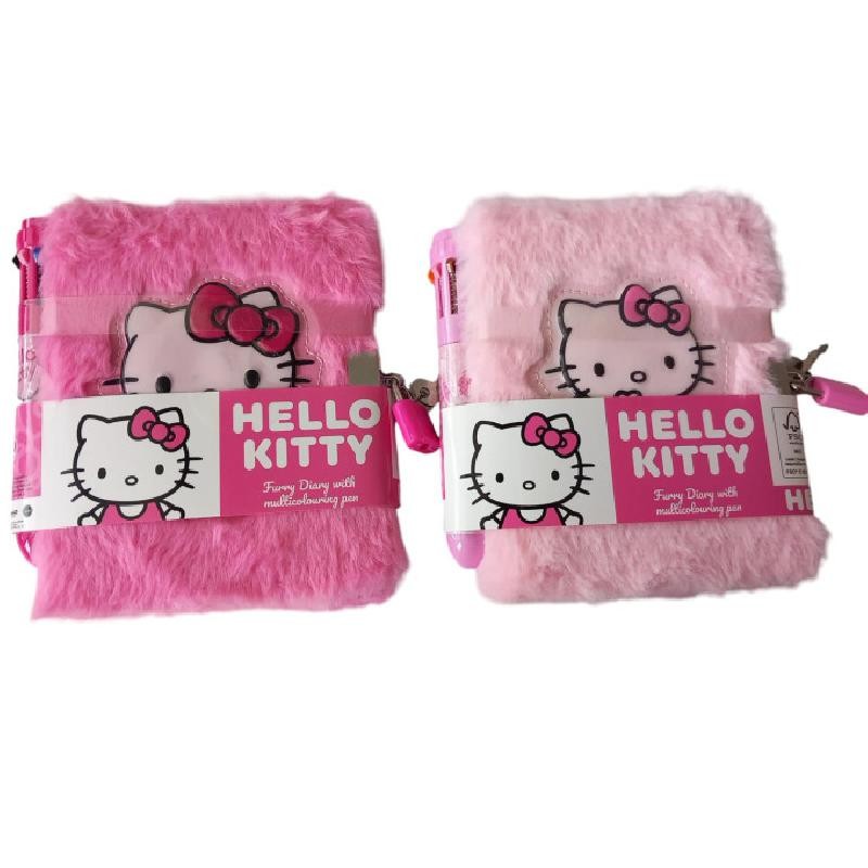 Hello Kitty | Diario segreto personale + penna 10 colori Hello Kitty 12,5x15cm, modelli assortiti, 1 pezzo