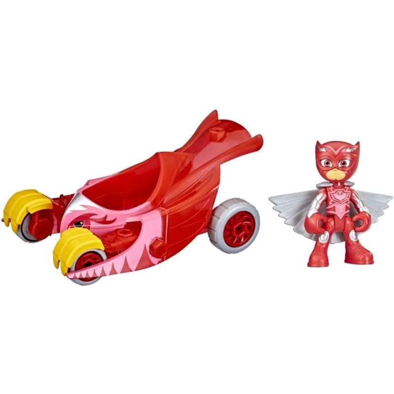 PJ Masks Animal Power Owl Glider - Action Figure Giocattolo per Bambini dai 3 Anni in su