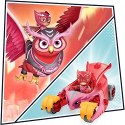PJ Masks Animal Power Owl Glider - Action Figure Giocattolo per Bambini dai 3 Anni in su