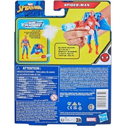 Marvel Spider-Man Aqua Web Warriors Action Figure 10 Pollici con Accessorio per Zaino da Gioco d Acqua per Bambini 4+