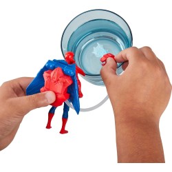 Marvel Spider-Man Aqua Web Warriors Action Figure 10 Pollici con Accessorio per Zaino da Gioco d Acqua per Bambini 4+