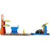 Hot Wheels-Monster Trucks Playset Distruzione Suprema e 3 Macchinine con Lanciatore, Giocattolo per Bambini 4+ Anni, HFB12