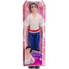 Mattel Disney Princess - Principe Eric bambola snodata con look ispirato al film Disney La Sirenetta, giocattolo e regalo per b