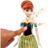 Mattel Disney Frozen - Anna Oggi, per la prima volta, bambola con look esclusivo, canta “Oggi, per la prima volta” dal film Dis
