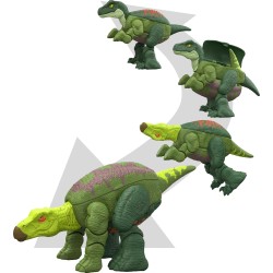 Jurassic World Dinosauro Iguanodonte & Velociraptor, per bambini dai 6 anni in poi, HVB22