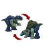Jurassic Wold Ouranosaurus e Monolophosaurus 2 in 1 cambia colore, HVB23