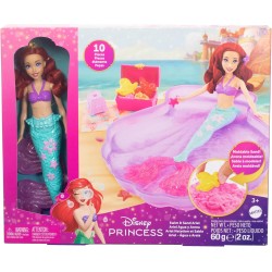 Disney Princess Set di Gioco Ariel Avventure in Piscina per bambine dai 3 anni in poi