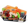 Zuru - X-Shot Horror Fire Insanity HorrorFire Reaper X - Spinning Saw Blade Action, Dart Blaster a lungo raggio, capacità 8 fre