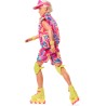 Barbie Il Film - Ken Roller Skate, bambola da collezione con look del film, outfit da pattinatore anni  90 con pattini in linea