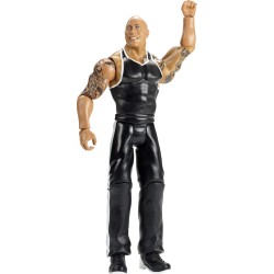 Mattel WWE Top Picks Action Figure, 15,2 cm da collezione The Rock con 14 punti di articolazione e look realistico