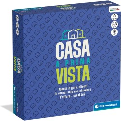 Clementoni - Casa a Prima Vista, Gioco da Tavolo Ispirato al Programma TV, Sfida tra Agenti Immobiliari e Acquirenti, Vendi o C