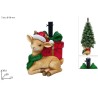 Base Albero Pacco Regalo con Renna