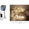 Minilucciole 300 LED Flash Bianco Caldo, cavo bianco