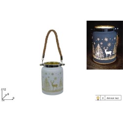 Lampada Vetro Scenario con Luce