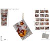 Set 12 pezzi Bigliettini Auguri ChiudiPacco, modelli assortiti