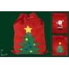 Sacco Regalo Medio Babbo Natale 65x50 cm, modelli assortiti, 1 pezzo