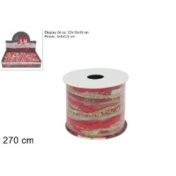 Rotolo Cordoncino 270 cm Rosso Oro