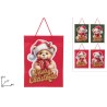 Busta Regalo Orsetto Natalizio 61x44x17 cm, modelli assortiti, 1 pezzo