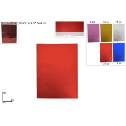 Busta Regalo Natalizia Satinata 65x40 cm, 1 Pezzo, modelli assortiti