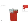 Tovaglia Rossa Effetto Lino 240x150 cm