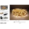 Filo 300 Micro LED Cavo Rame con Trasformatore